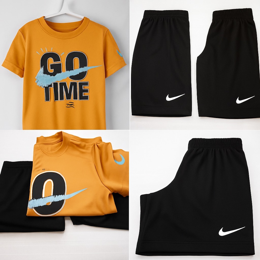Nike Boys Dri-FIT Outfit Bundle | Size 6–7Y